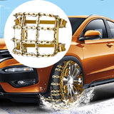 Snow Chain Reusable Car Chain Snow and Ice for Suvs Pickups Trucks L