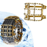 Snow Chain Reusable Car Chain Snow and Ice for Suvs Pickups Trucks L