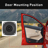 Maxbell Car Door Speaker 4 Ohms Impedance Car Sound Speaker Black Car Stereo Speaker 4inch 300w Max