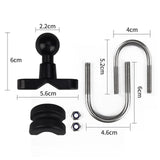Maxbell 2xMotorcycle Handlebar U Bolt Mount Base Kit for Phone Holder