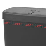 Maxbell Mini Car Trash Can Portable Car Garbage Can for Automotive Home Desktop Black