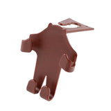 Maxbell Car Seat Headrest Hook Rotatable Car Accessories for Wallet Drink Purse Brown