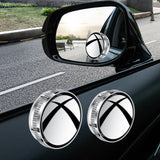 Maxbell Car Blind Spot Mirror Auxiliary Rearview Convex Mirror for Bicycles Car