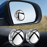 Maxbell Car Blind Spot Mirror Auxiliary Rearview Convex Mirror for Bicycles Car