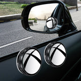 Maxbell Car Blind Spot Mirror Auxiliary Rearview Convex Mirror for Bicycles Car