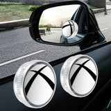 Maxbell Car Blind Spot Mirror Auxiliary Rearview Convex Mirror for Bicycles Car