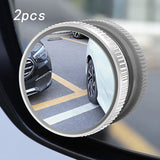 Maxbell Car Blind Spot Mirror Auxiliary Rearview Convex Mirror for Bicycles Car