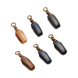 Maxbell Car Key Fob Cover Portable Auto Accessory for Byd Yuan Plus Atto 3 Seal Brown A