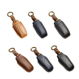 Maxbell Car Key Fob Cover Portable Auto Accessory for Byd Yuan Plus Atto 3 Seal Brown A
