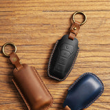 Maxbell Car Key Fob Cover Portable Auto Accessory for Byd Yuan Plus Atto 3 Seal Brown A