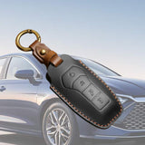 Maxbell Car Key Fob Cover Portable Auto Accessory for Byd Yuan Plus Atto 3 Seal Black A
