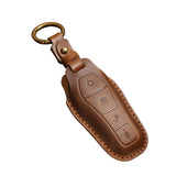 Maxbell Car Key Fob Cover Portable Auto Accessory for Byd Yuan Plus Atto 3 Seal Brown B