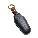 Maxbell Car Key Fob Cover Portable Auto Accessory for Byd Yuan Plus Atto 3 Seal Blue B