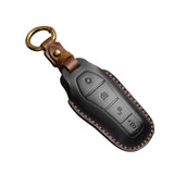 Maxbell Car Key Fob Cover Portable Auto Accessory for Byd Yuan Plus Atto 3 Seal Black B