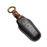 Maxbell Car Key Fob Cover Portable Auto Accessory for Byd Yuan Plus Atto 3 Seal Black B