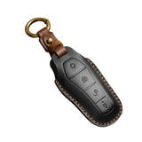 Maxbell Car Key Fob Cover Portable Auto Accessory for Byd Yuan Plus Atto 3 Seal Black B