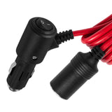 Maxbell Cigarette Lighter Extension Cord 15A for Vacuum Cleaners Tire inflators