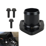 Maxbell Thermostat Housing Durable Replaces for Ford 7.3L 1999-2003 black