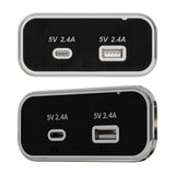 Maxbell RV USB Outlet Panel Automotive Accessories Car Charger for Bus Boat Car AC4.8A