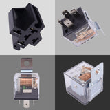 Maxbell 12V Air Loud Wiring Harness Relay Kit Grille Mount for Car Truck Sturdy