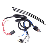 Maxbell 12V Air Loud Wiring Harness Relay Kit Grille Mount for Car Truck Sturdy