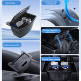 Maxbell 2ND Row Backseat Storage Box TPE Second Row Trash Can for Tesla Model Y