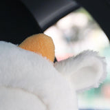 Maxbell Cute Car Tissue Box Holder Auto Multifunctional Plush Soft Car Tissue Holder sheep