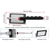 Maxbell 5 Pieces Magnetic Telescoping Pick up Tool Set Pickup and Inspection Tool