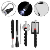 Maxbell 5 Pieces Magnetic Telescoping Pick up Tool Set Pickup and Inspection Tool