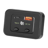 Maxbell RV USB Outlet PD3.0 Type C USB C + Quick Charge 3.0 USB A Port Power Adapter
