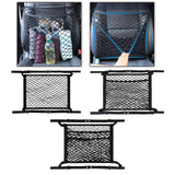 Maxbell Car Front Seat Mesh Net Holder Accessories Adjustable Multipurpose Universal Single Layer