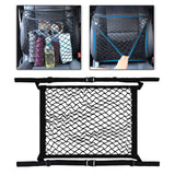 Maxbell Car Front Seat Mesh Net Holder Accessories Adjustable Multipurpose Universal Single Layer