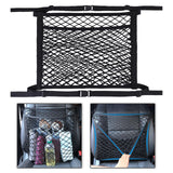 Maxbell Car Front Seat Mesh Net Holder Accessories Adjustable Multipurpose Universal Two Layers