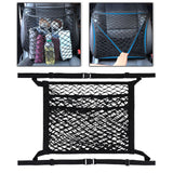 Maxbell Car Front Seat Mesh Net Holder Accessories Adjustable Multipurpose Universal Three Layers