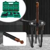 Maxbell 18 in 1 Bearing Puller Set Easy to Use Accessory Inner Hole Three Jaw Puller