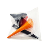 Maxbell 3Pcs Automobile Oil Filling Funnels Versatile for Kitchen Car Accessory