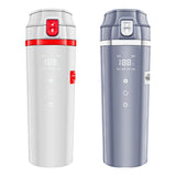 Maxbell Car Kettle Boiler Heating Car Heating Cup for Tea Heating Water Camping White