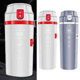 Maxbell Car Kettle Boiler Heating Car Heating Cup for Tea Heating Water Camping White