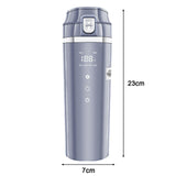 Maxbell Car Kettle Boiler Heating Car Heating Cup for Tea Heating Water Camping Gray