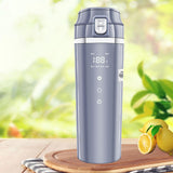 Maxbell Car Kettle Boiler Heating Car Heating Cup for Tea Heating Water Camping Gray