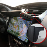 Maxbell Car Navigation Sun Shade Visor Durable Adjustable Car Navigation Sunshade