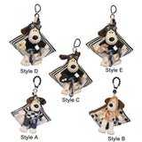 Maxbell Car Hanging Tissue Holder Easy Installation Napkin Holder Travel Cartoon Dog Style A