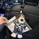 Maxbell Car Hanging Tissue Holder Easy Installation Napkin Holder Travel Cartoon Dog Style A