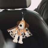 Maxbell Car Hanging Tissue Holder Easy Installation Napkin Holder Travel Cartoon Dog Style B