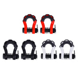 Maxbell 2Pcs D Ring Shackles Off Road Towing Accessories for Off Road Tow Strap