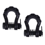 Maxbell 2Pcs D Ring Shackles Off Road Towing Accessories for Off Road Tow Strap