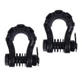 Maxbell 2Pcs D Ring Shackles Off Road Towing Accessories for Off Road Tow Strap