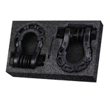 Maxbell 2Pcs D Ring Shackles Off Road Towing Accessories for Off Road Tow Strap