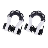 Maxbell 2Pcs D Ring Shackles Off Road Towing Accessories for Off Road Tow Strap