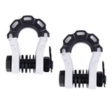 Maxbell 2Pcs D Ring Shackles Off Road Towing Accessories for Off Road Tow Strap